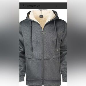 Speed Your Run Sherpa Lined Full Zip Hoodie. Size Medium. New with tags.